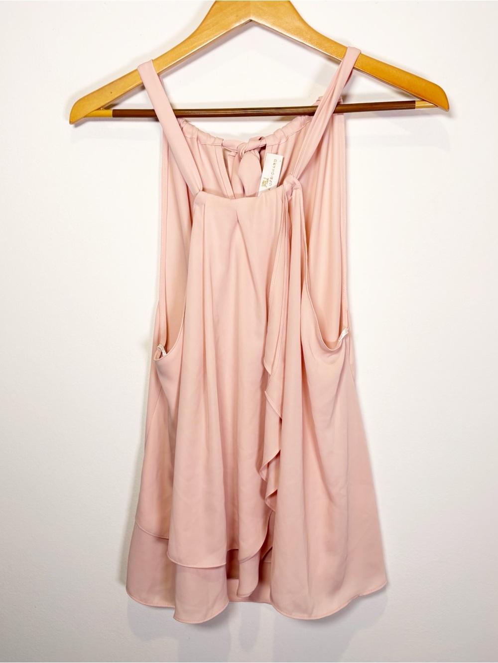 Amanda Uprichard Pink Draping Blouse
